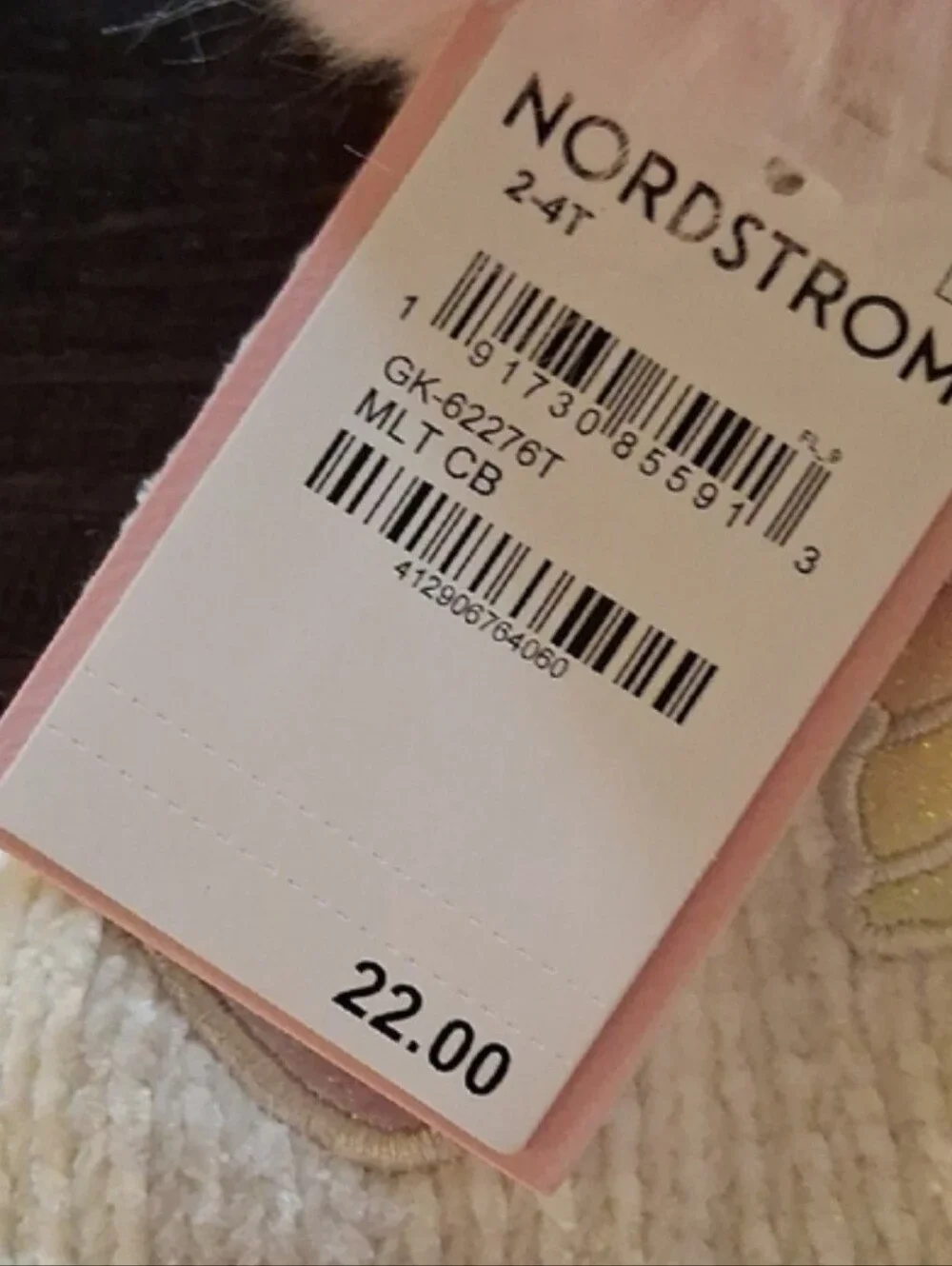 Nordstrom Kids Pink Cat & Cream Unicorn Plush Earflap Hats